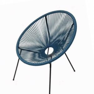 Fauteuil cordage coloré